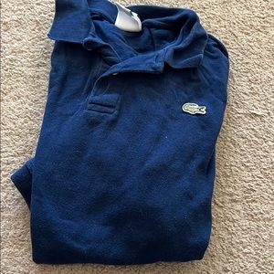 Dark blue Lacoste polo shirt